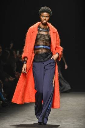 Milan woman s Fashion Week Fall Winter 2017 2018. Milano Moda donna , autunno inverno 2017 2018 . Byblos Fashion Show Pictured: Model  Copyright: xRiccardoxGiordanoxSickix xIPAx xFotosickix