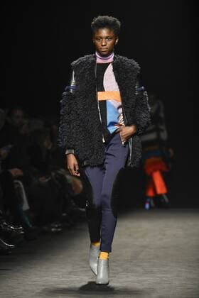 Milan woman s Fashion Week Fall Winter 2017 2018. Milano Moda donna , autunno inverno 2017 2018 . Byblos Fashion Show Pictured: Model  Copyright: xRiccardoxGiordanoxSickix xIPAx xFotosickix