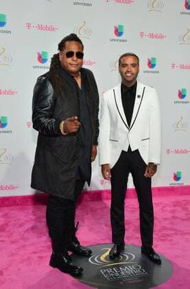 Puerto rican singers Zion (R) and Lennox pose as they arrive at Lo Nuestro Latin Music Awards at the American Airlines Arena in Miami, Florida, Unied States, 23 February 2017. LO NUESTRO LATIN MUSIC AWARDS !ACHTUNG: NUR REDAKTIONELLE NUTZUNG!  Copyright: xGIORGIOxVIERAx MIA001 20170224-636235024725214543