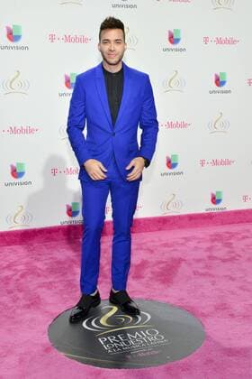 US singer Prince Royce poses as he arrives at Lo Nuestro Latin Music Awards at the American Airlines Arena in Miami, Florida, Unied States, 23 February 2017. LO NUESTRO LATIN MUSIC AWARDS !ACHTUNG: NUR REDAKTIONELLE NUTZUNG!  Copyright: xGIORGIOxVIERAx MIA001 20170224-636235058542973995