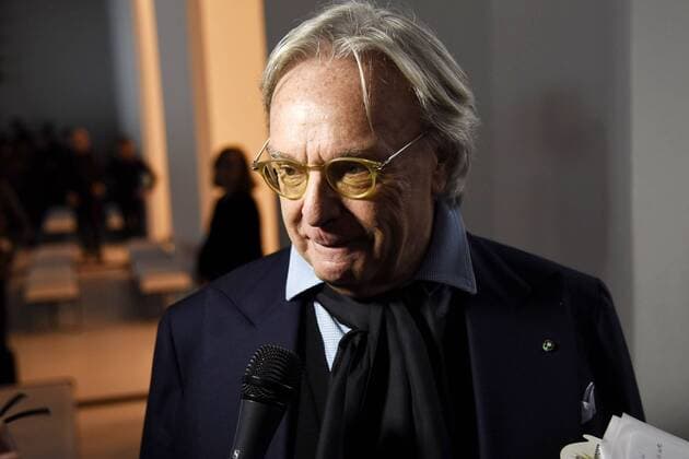 Milan woman s Fashion Week Fall Winter 2017 2018. Milano Moda donna , autunno inverno 2017 2018 . Tod s Front Row Pictured: Diego della Valle  Copyright: xSimonaxChiocciaxSickix xIPAx xFotosickix