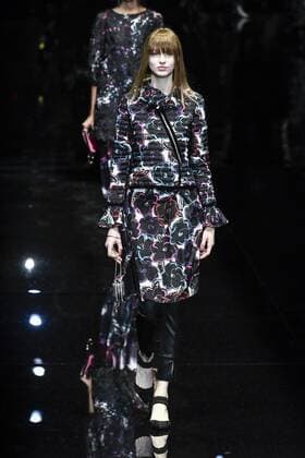 Milan woman s Fashion Week Fall Winter 2017 2018. Milano Moda donna , autunno inverno 2017 2018 . Emporio Armani Fashion Show Pictured: Model  Copyright: xRiccardoxGiordanoxSickix xIPAx xFotosickix