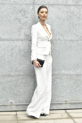Milan woman s Fashion Week Fall Winter 2017 2018. Milano Moda donna , autunno inverno 2017 2018 . Emporio Armani arrivals Pictured: Margareth Made  Copyright: xRiccardoxGiordanoxSickix xIPAx xFotosickix