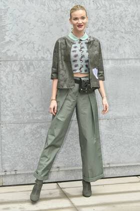 Milan woman s Fashion Week Fall Winter 2017 2018. Milano Moda donna , autunno inverno 2017 2018 . Emporio Armani arrivals Pictured: Fiammetta Cicogna  Copyright: xRiccardoxGiordanoxSickix xIPAx xFotosickix