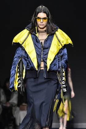 Milan woman s Fashion Week Fall Winter 2017 2018. Milano Moda donna , autunno inverno 2017 2018 . Versace fashion show Pictured: kendall jenner  Copyright: xRiccardoxGiordanoxSickix xIPAx xFotosickix