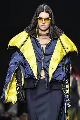 Milan woman s Fashion Week Fall Winter 2017 2018. Milano Moda donna , autunno inverno 2017 2018 . Versace fashion show Pictured: kendall jenner  Copyright: xRiccardoxGiordanoxSickix xIPAx xFotosickix
