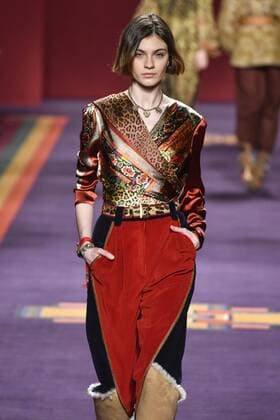 Milan woman s Fashion Week Fall Winter 2017 2018. Milano Moda donna , autunno inverno 2017 2018 . ETRO fashion show Pictured: Model  Copyright: xRiccardoxGiordanoxSickix xIPAx xFotosickix