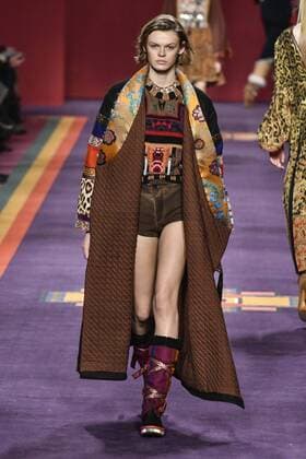 Milan woman s Fashion Week Fall Winter 2017 2018. Milano Moda donna , autunno inverno 2017 2018 . ETRO fashion show Pictured: Model  Copyright: xRiccardoxGiordanoxSickix xIPAx xFotosickix