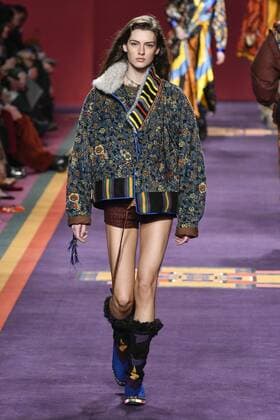 Milan woman s Fashion Week Fall Winter 2017 2018. Milano Moda donna , autunno inverno 2017 2018 . ETRO fashion show Pictured: Model  Copyright: xRiccardoxGiordanoxSickix xIPAx xFotosickix