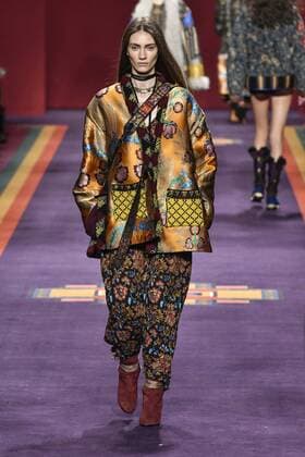 Milan woman s Fashion Week Fall Winter 2017 2018. Milano Moda donna , autunno inverno 2017 2018 . ETRO fashion show Pictured: Model  Copyright: xRiccardoxGiordanoxSickix xIPAx xFotosickix