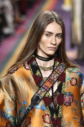 Milan woman s Fashion Week Fall Winter 2017 2018. Milano Moda donna , autunno inverno 2017 2018 . ETRO fashion show Pictured: Model  Copyright: xRiccardoxGiordanoxSickix xIPAx xFotosickix