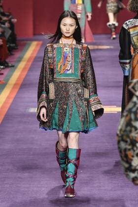 Milan woman s Fashion Week Fall Winter 2017 2018. Milano Moda donna , autunno inverno 2017 2018 . ETRO fashion show Pictured: Model  Copyright: xRiccardoxGiordanoxSickix xIPAx xFotosickix