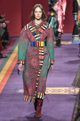 Milan woman s Fashion Week Fall Winter 2017 2018. Milano Moda donna , autunno inverno 2017 2018 . ETRO fashion show Pictured: Model  Copyright: xRiccardoxGiordanoxSickix xIPAx xFotosickix