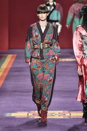 Milan woman s Fashion Week Fall Winter 2017 2018. Milano Moda donna , autunno inverno 2017 2018 . ETRO fashion show Pictured: Model  Copyright: xRiccardoxGiordanoxSickix xIPAx xFotosickix