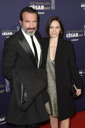 Filmpreis Cesar Jean Dujardin, Nathalie Pechalat - 42. Preisverleihung Cesar 2017 in Paris, Frankreich - 24 02 2017 JBAutissier Panoramic 