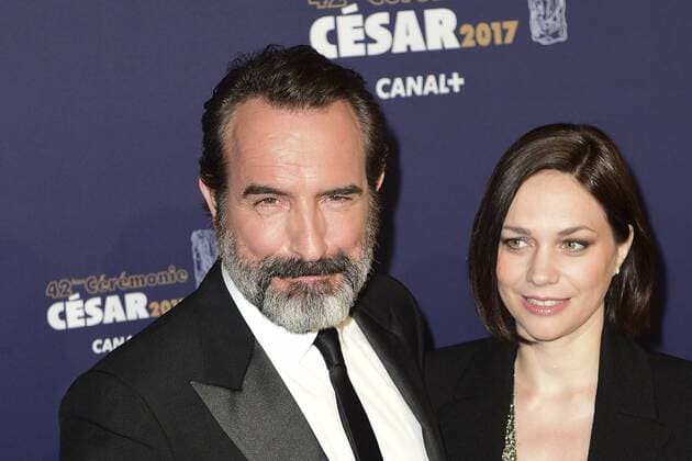 Filmpreis Cesar Jean Dujardin, Nathalie Pechalat - 42. Preisverleihung Cesar 2017 in Paris, Frankreich - 24 02 2017 JBAutissier Panoramic 