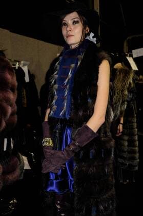 Italy:Fur Italy Milan fashion week F W women Fur Italy collection backstage at Milan fashion week women F W 2017-2018.  GaetanoxxPiazzolla