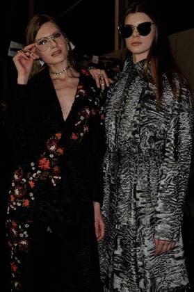 Italy:Fur Italy Milan fashion week F W women Fur Italy collection backstage at Milan fashion week women F W 2017-2018.  GaetanoxxPiazzolla