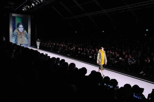 Italy:Fur Italy Milan fashion week F W women Fur Italy catwalk at Milan fashion week women F W 2017-2018.  GaetanoxxPiazzolla