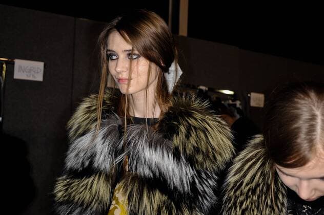 Italy:Fur Italy Milan fashion week F W women Fur Italy collection backstage at Milan fashion week women F W 2017-2018.  GaetanoxxPiazzolla