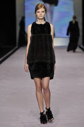 Italy: Pajero Fur Show A model walks the runway at the Pajero Fur show during Milan Fashion Week Fall Winter 2017 18.  GaetanoxPiazzolla