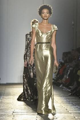 Milan woman s Fashion Week Fall Winter 2017 2018. Milano Moda donna , autunno inverno 2017 2018 . Bottega Veneta fashion show Pictured: Nieves Alvarez  Copyright: xRiccardoxGiordanoxSickix xIPAx xFotosickix