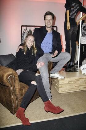 Stephen Dürr mit Freundin Katharina bei der Premiere der Dokumentation Robin Schulz - The Movie im Cinemaxx Dammtor. Hamburg, 24.02.2017 Foto:xgbrcix xFuturexImage
