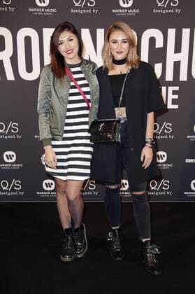 Anna-Maria Damm und Katharina Damm bei der Premiere der Dokumentation Robin Schulz - The Movie im Cinemaxx Dammtor. Hamburg, 24.02.2017 Foto:xgbrcix xFuturexImage