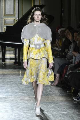 Milan woman s Fashion Week Fall Winter 2017 2018. Milano Moda donna , autunno inverno 2017 2018 .Blumarine fashion show Pictured: Model  Copyright: xRiccardoxGiordanoxSickix xIPAx xFotosickix