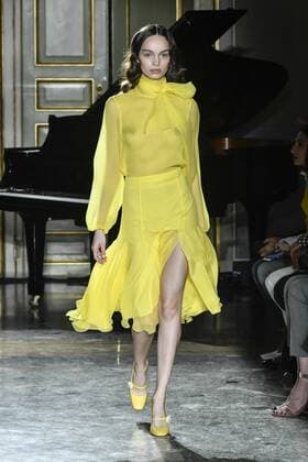 Milan woman s Fashion Week Fall Winter 2017 2018. Milano Moda donna , autunno inverno 2017 2018 .Blumarine fashion show Pictured: Model  Copyright: xRiccardoxGiordanoxSickix xIPAx xFotosickix