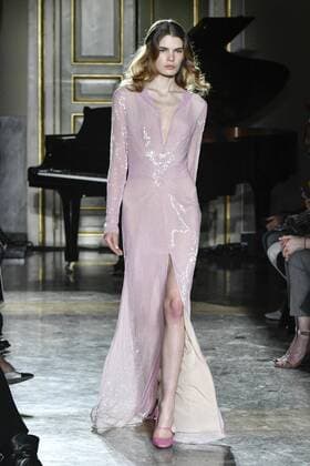 Milan woman s Fashion Week Fall Winter 2017 2018. Milano Moda donna , autunno inverno 2017 2018 .Blumarine fashion show Pictured: Model  Copyright: xRiccardoxGiordanoxSickix xIPAx xFotosickix