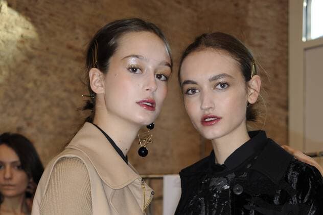 Italy: Cividini Backstage as part of MFW Models are seen on backstage ahead Cividini during Milan Fashion Week Fall Winter 2017 18  GaetanoxPiazzolla