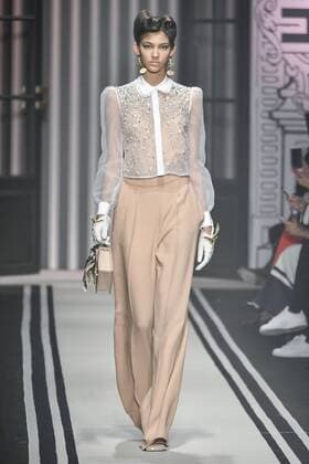 Milan woman s Fashion Week Fall Winter 2017 2018. Elisabetta Franchi Fashionshow Pictured: Model  Copyright: xRiccardoxGiordanoxSickix xIPAx xFotosickix
