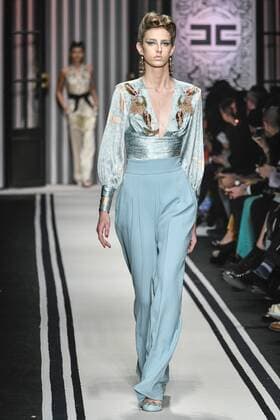 Milan woman s Fashion Week Fall Winter 2017 2018. Elisabetta Franchi Fashionshow Pictured: Model  Copyright: xRiccardoxGiordanoxSickix xIPAx xFotosickix