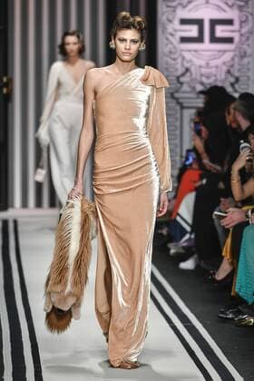 Milan woman s Fashion Week Fall Winter 2017 2018. Elisabetta Franchi Fashionshow Pictured: Model  Copyright: xRiccardoxGiordanoxSickix xIPAx xFotosickix