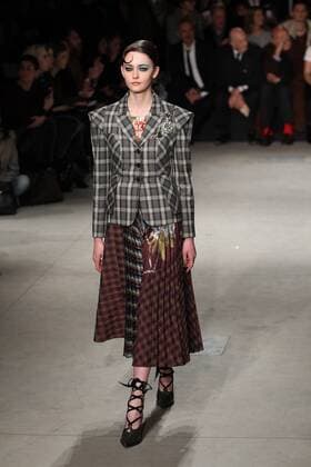 Milan woman s Fashion Week Fall Winter 2017 2018. Antonio Marras Fashionshow Pictured: Model  Copyright: xRiccardoxGiordanoxSickix xIPAx xFotosickix