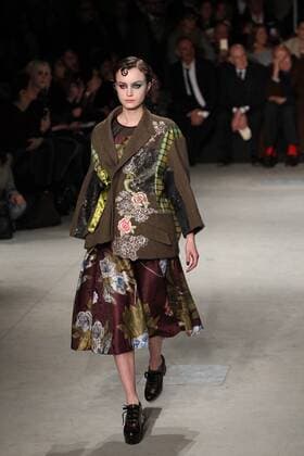 Milan woman s Fashion Week Fall Winter 2017 2018. Antonio Marras Fashionshow Pictured: Model  Copyright: xRiccardoxGiordanoxSickix xIPAx xFotosickix