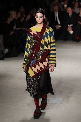 Milan woman s Fashion Week Fall Winter 2017 2018. Antonio Marras Fashionshow Pictured: Model  Copyright: xRiccardoxGiordanoxSickix xIPAx xFotosickix