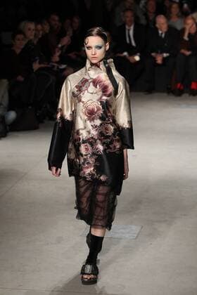 Milan woman s Fashion Week Fall Winter 2017 2018. Antonio Marras Fashionshow Pictured: Model  Copyright: xRiccardoxGiordanoxSickix xIPAx xFotosickix