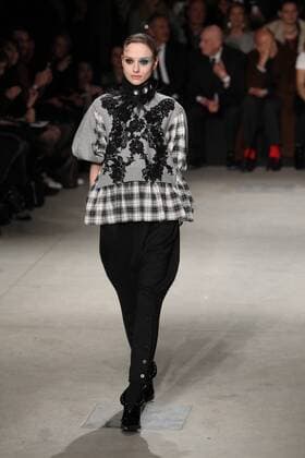Milan woman s Fashion Week Fall Winter 2017 2018. Antonio Marras Fashionshow Pictured: Model  Copyright: xRiccardoxGiordanoxSickix xIPAx xFotosickix