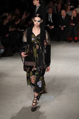 Milan woman s Fashion Week Fall Winter 2017 2018. Antonio Marras Fashionshow Pictured: Model  Copyright: xRiccardoxGiordanoxSickix xIPAx xFotosickix