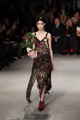 Milan woman s Fashion Week Fall Winter 2017 2018. Antonio Marras Fashionshow Pictured: Model  Copyright: xRiccardoxGiordanoxSickix xIPAx xFotosickix