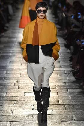 . 25 02 2017. Milan, Italy. Bottega Veneta show at Milan Fashion Week for Autumn Winter 2017.  xi-Imagesx IIM-14507-0003