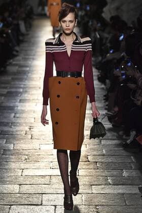 . 25 02 2017. Milan, Italy. Bottega Veneta show at Milan Fashion Week for Autumn Winter 2017.  xi-Imagesx IIM-14507-0012