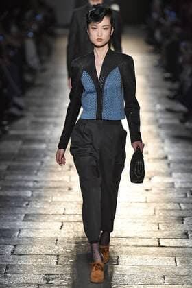 . 25 02 2017. Milan, Italy. Bottega Veneta show at Milan Fashion Week for Autumn Winter 2017.  xi-Imagesx IIM-14507-0025