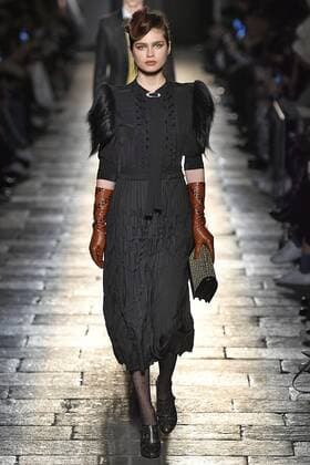 . 25 02 2017. Milan, Italy. Bottega Veneta show at Milan Fashion Week for Autumn Winter 2017.  xi-Imagesx IIM-14507-0034