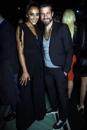 Mailand Fashion Week - Prominente bei Elisabetta Franchi Milan woman s Fashion Week Fall Winter 2017 2018 Milano Moda Donna Autunno Inverno 2017 2018 Elisabetta Franchi Front Row Pictured: Jiuliana Moreira Edoardo Stoppa  Copyright: xSimonaxChiocciax xIPAx xFotosickix