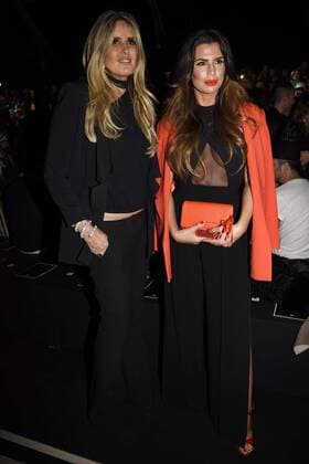 Mailand Fashion Week - Prominente bei Elisabetta Franchi Milan woman s Fashion Week Fall Winter 2017 2018 Milano Moda Donna Autunno Inverno 2017 2018 Elisabetta Franchi Front Row  Copyright: xSimonaxChiocciax xIPAx xFotosickix