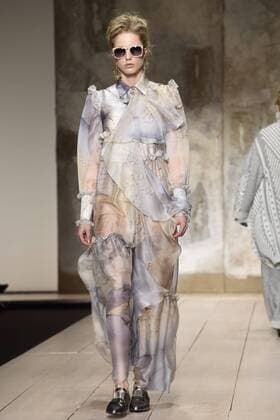 Milan woman s Fashion Week Fall Winter 2017 2018 Milano Moda Donna Autunno Inverno 2017 2018 Biagiotti Fashion Show Pictured  Copyright: xSimonaxChiocciax xIPAx xFotosickix