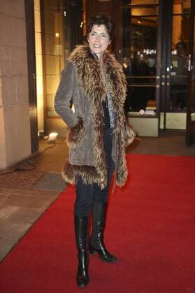 Julia Bremermann bei der Premierenparty des Theaterstücks Alles muss glänzen - The Homemaker im Restaurant Grosz. Berlin, 25.02.2017 Foto:xS.xGabschx xFuturexImage